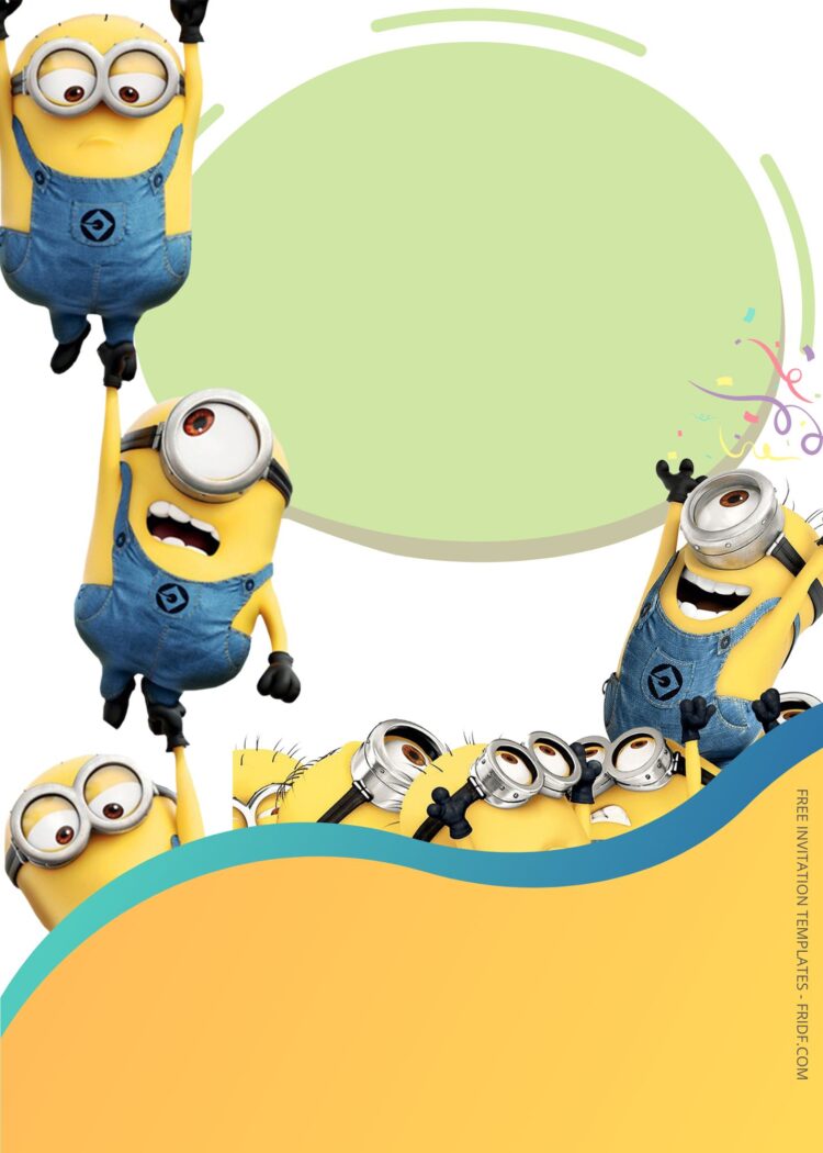 FREE Minions Fiesta Birthday Invitation Templates - FRIDF - Download ...