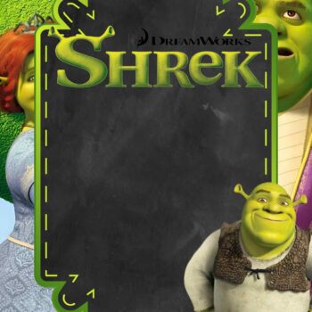 FREE Shrek Birthday Invitation Templates