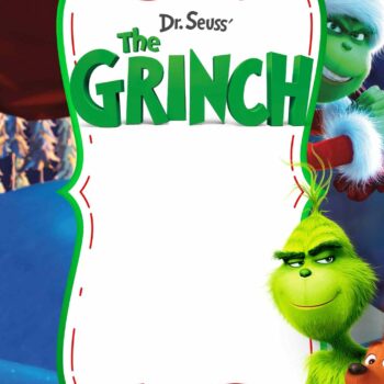 FREE The Grinch Birthday Invitation Templates - FRIDF - Download Free ...