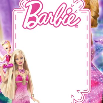 FREE Barbie Birthday Invitations Templates - FRIDF - Download Free PDF ...