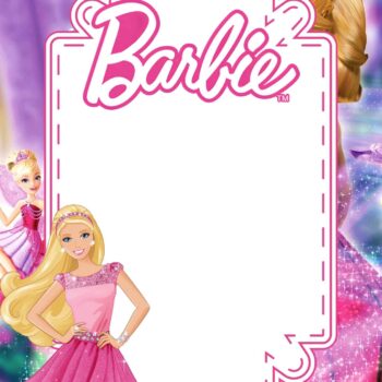 FREE Barbie Birthday Invitations Templates - FRIDF - Download Free PDF ...