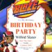Blaze and the Monster Machines Birthday Invitation