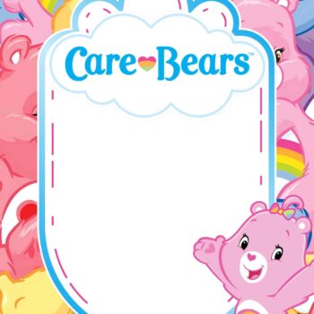 FREE Care Bears Birthday Invitation Templates - FRIDF - Download Free ...