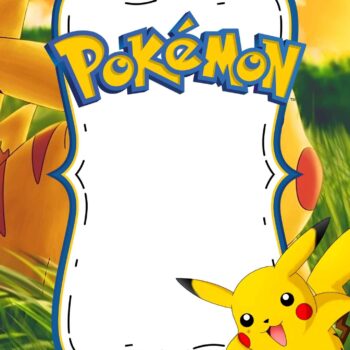 Fun Poke Party With Pokemon Birthday Invitations - FRIDF