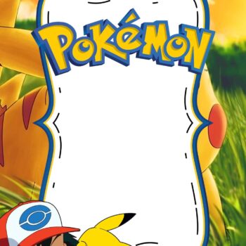 Fun Poke Party With Pokemon Birthday Invitations - FRIDF