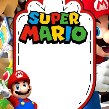 Pipe Up! Get Your Party Hat Ready For Super Mario Birthday Invitations ...