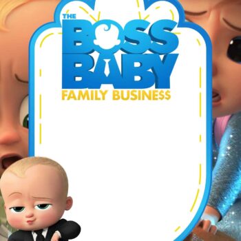 Time to Diaper Dash! The Boss Baby 2 Birthday Invitations (RSPV Needs ...