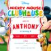 FREE Editable Mickey Mouse Clubhouse Birthday Invitation