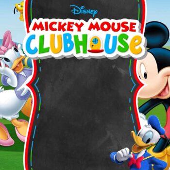 Download Mickey Mouse Clubhouse Birthday Invitation Templates - FRIDF