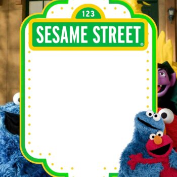 Sesame Street Baby Shower Invitation Templates - FRIDF