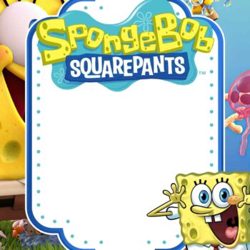 SpongeBob SquarePants Baby Shower Invitation Templates - FRIDF ...