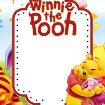 Download Winnie the Pooh Baby Shower Invitation Templates - FRIDF