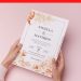 (Free Editable PDF) Delicate Watercolor Rose & Peony Wedding Invitation Templates