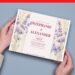 (Free Editable PDF) Blossoming Lavender Wedding Invitation Templates D