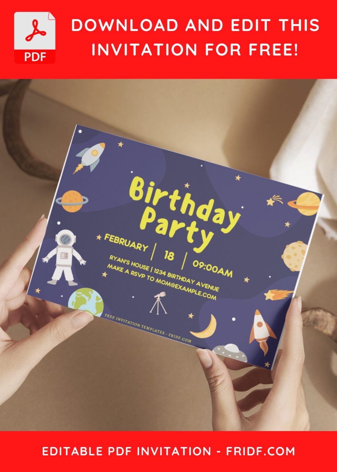 free-editable-pdf-festive-outer-space-birthday-invitation-templates