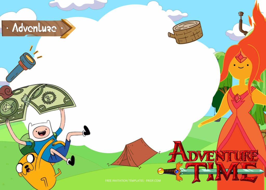 FREE 10+ Adventure Time Go! Birthday Invitation Templates - FRIDF