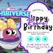 FREE Editable Chibiverse Birthday Invitation