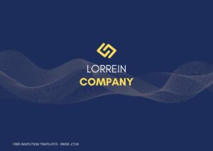 FREE Blue And Gold Business Card Templates