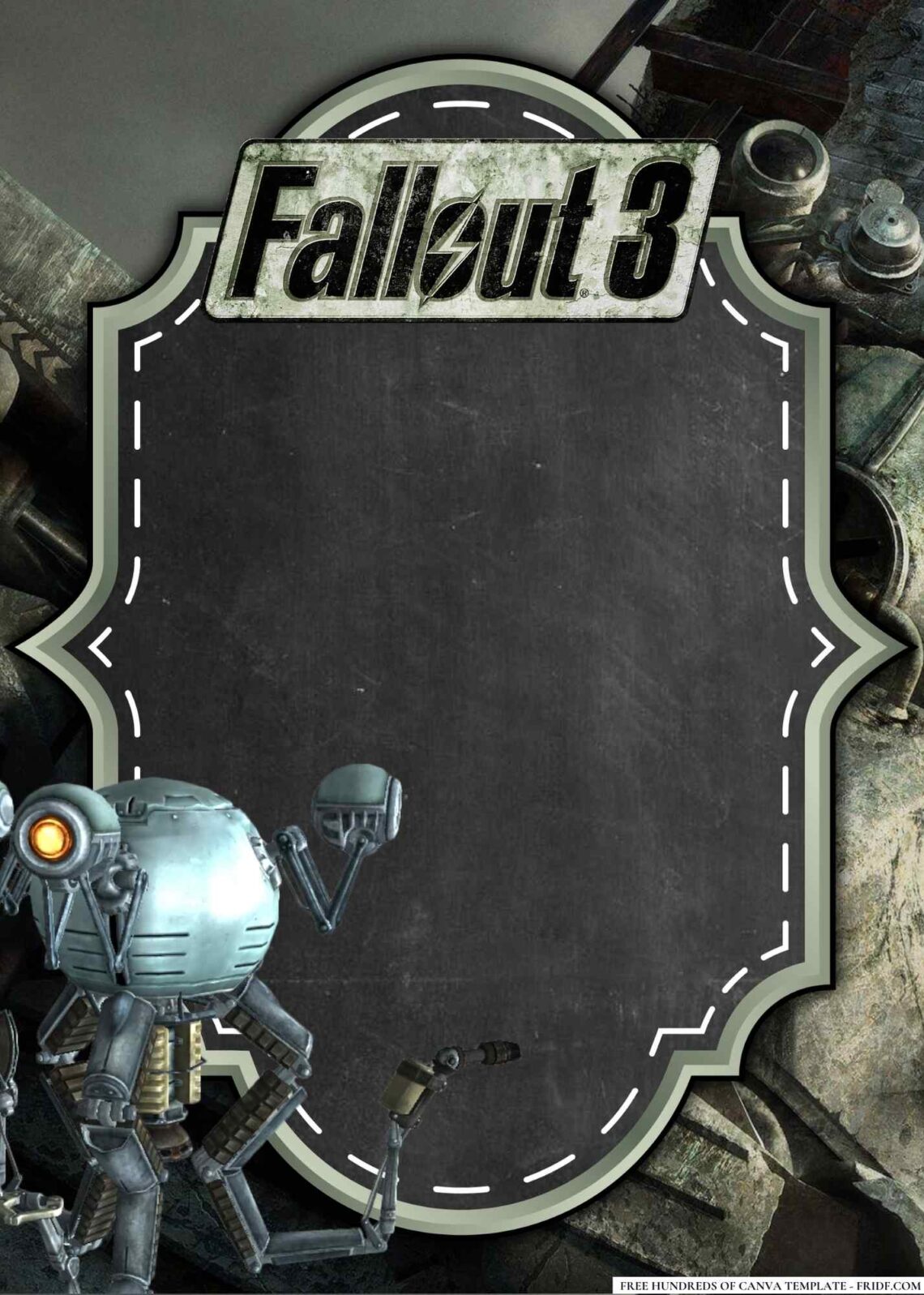 20+ Fallout 3 Birthday Invitation Templates