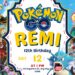 FREE Editable Pokémon GO! Birthday Invitation