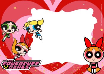 FREE 9+ Powerpuff Girls Birthday Invitation Templates - FRIDF