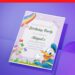 (Easily Edit PDF Invitation) Rainbow Donald Duck Birthday Invitation