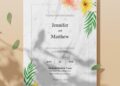 (Easily Edit PDF Invitation) Aesthetic Tropical Wedding Invitation