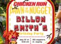 Free Editable Chicken Run: Dawn of the Nugget Birthday Invitations