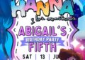 FREE Editable Hanna y los Monstruos Birthday Invitations