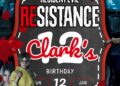 Free Editable Resident Evil: Resistance Birthday Invitations