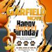FREE Editable Garfield Birthday Invitations