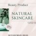(Free Canva Template) Artistic Skin Care & Cosmetic Industry PPT Slides Templates