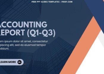 (Free Canva Template) Annual Business Report PPT Slides Templates