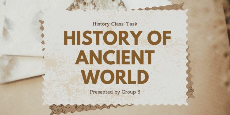 (Free Canva Template) Simple History Class Presentation PPT Slides Templates