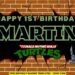 (Free Canva Template) Beloved TMNT Birthday Backdrop Templates