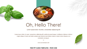 2 - Images of (Free Canva Template) Food & Beverage PPT Slides Templates - Template no. 2