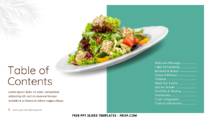 3 - Images of (Free Canva Template) Food & Beverage PPT Slides Templates - Template no. 3