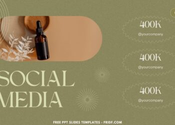 (Free Canva Template) Chic Bohemian Style Media Agency PPT Slides Templates