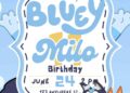 FREE Editable Bluey Birthday Invitations