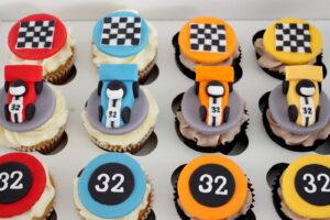 Two Fast Party Cupcakes