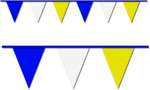 Minions Yellow And Blue Pennant Bunting Flags