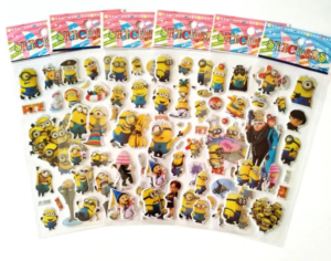 Minions Pin the Stickers