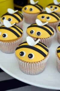 Bee Party Cupcakes