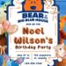 FREE Editable Bear in the Big Blue House Birthday Invitations