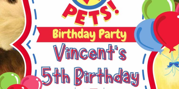 FREE Editable Wonder Pets Birthday Invitations