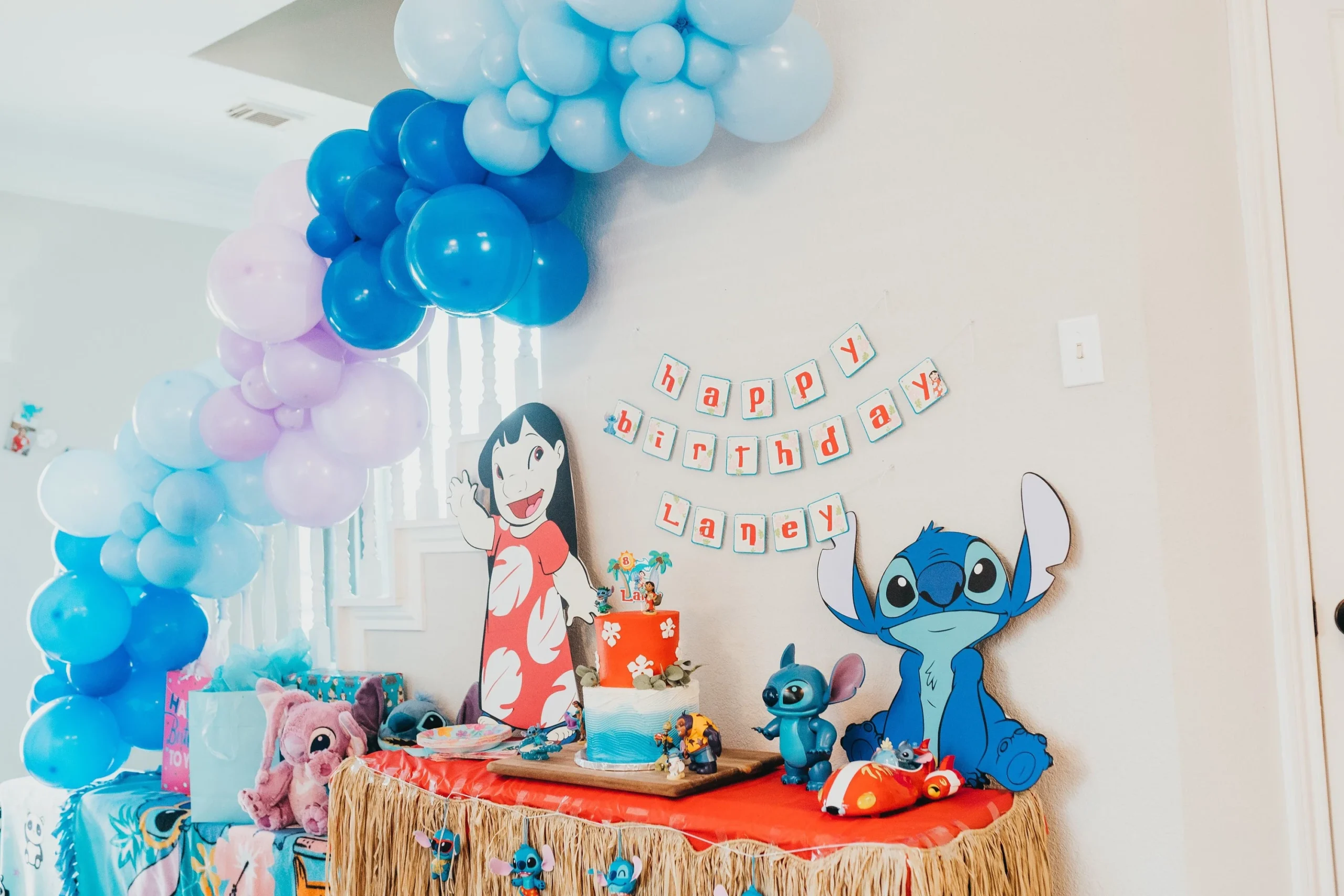 Lilo & Stitch Birthday Balloons