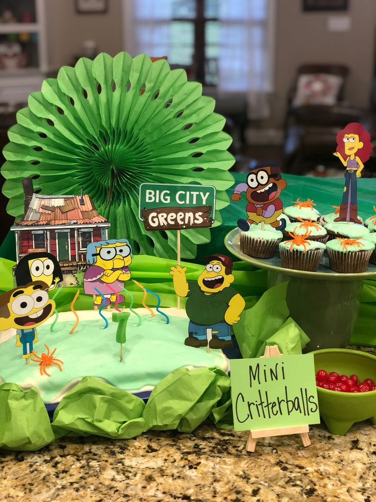 big city greens birthday decorations