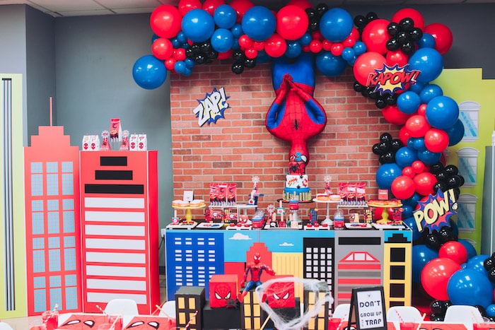 spiderman birthday party