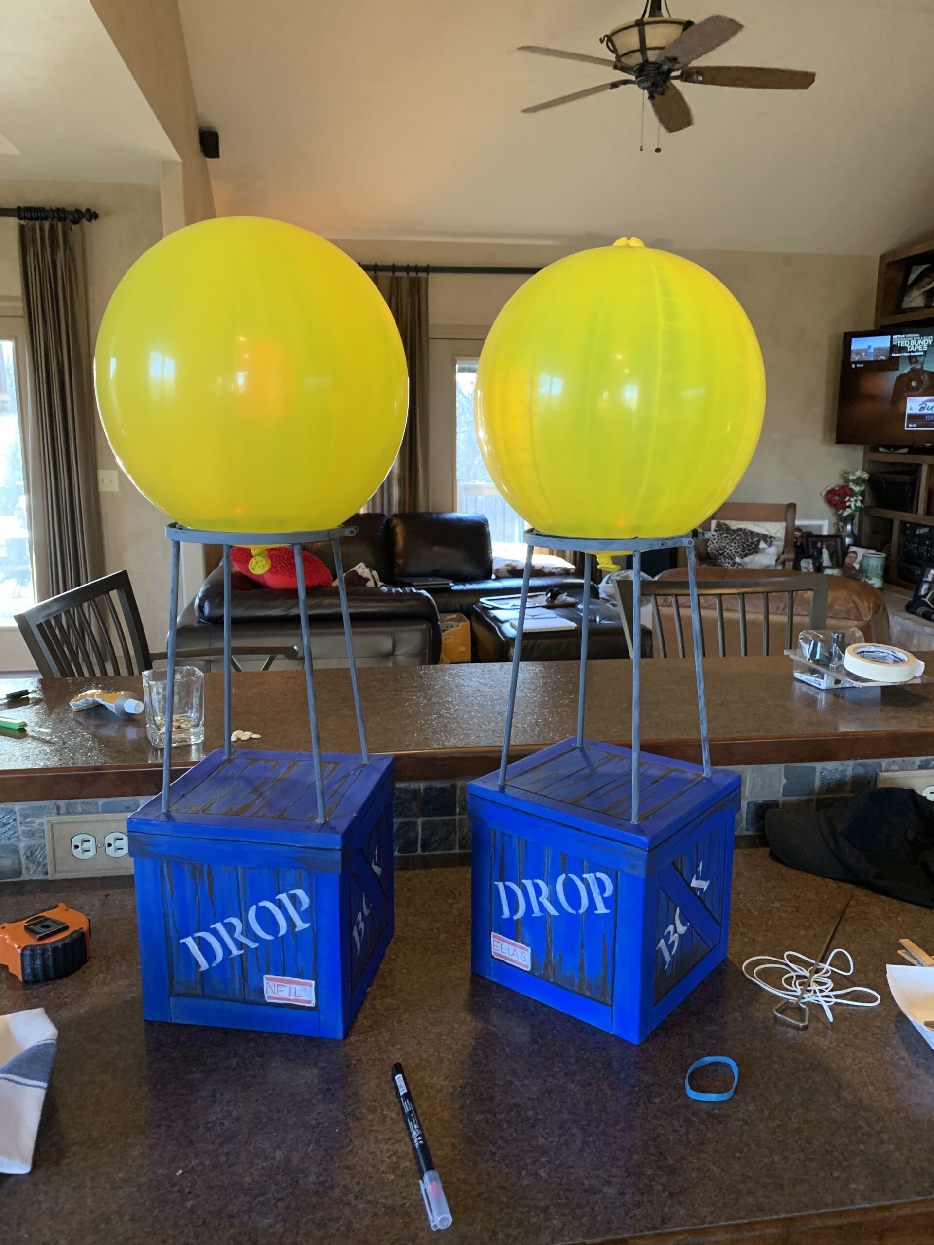 DIY Fortnite Supply Drop Boxes