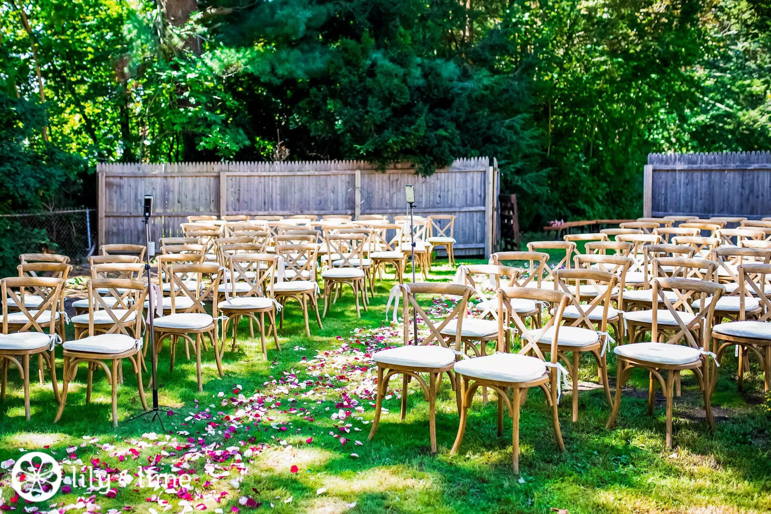 Small Intimate Backyard Weddings